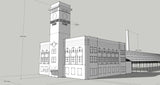 1-160TH N SCALE 3D PRINTED MILWAUKEE ROAD DEPOT MINNEAPOLIS MN KIT