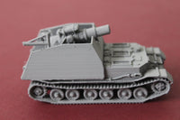 1/87TH SCALE 3D PRINTED WW II GERMAN ŠKODA 30.5 CM MORSER M.11 SIEGE MORTAR