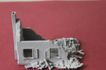 1-87TH SCALE 3D PRINTED DIORAMA WW II BUILDING BOMBED OUT BUILDING #4