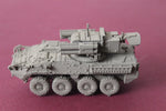 1-87TH SCALE 3D PRINTED U.S. ARMY STRYKER ADATS(AIR DEFENSE ANTI-TANK SYSTEM) DEPLOYED TRAVEL POSITION (Copy)