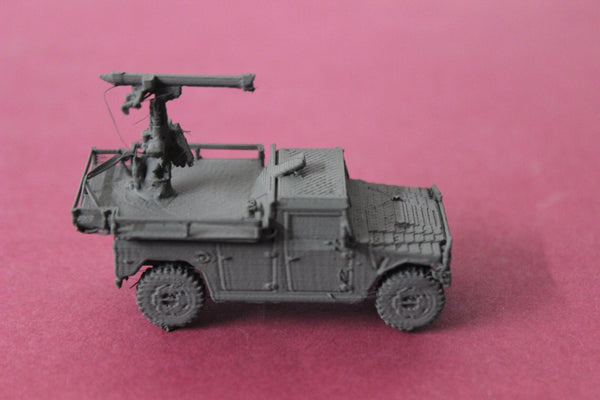 1-87TH SCALE 3D PRINTED IRAQ WAR SPANISH MILITARY URO VAMTAC WITH MISTRAL MISSILE