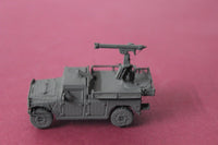 1-87TH SCALE 3D PRINTED IRAQ WAR SPANISH MILITARY URO VAMTAC WITH MISTRAL MISSILE