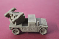 1-87TH SCALE 3D PRINTED UKRAINE INVASION M1123 HMMWV AVENGER AIR DEFENSE SYSTEM