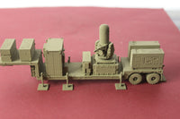 1-87TH SCALE 3D PRINTED U.S. ARMY CENTURION PHALANX C-RAM ON TRAILER
