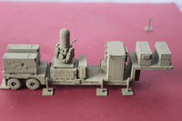 1-87TH SCALE 3D PRINTED U.S. ARMY CENTURION PHALANX C-RAM ON TRAILER