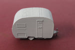 1-160TH N SCALE 3D PRINTED 1960'S TRAVEL TRALER