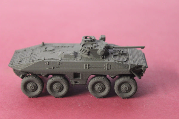 1-87TH SCALE 3D PRINTED GERMAN BUNDESWEHR SPAHNPANZER LUCHS 8x8 AMPHIBIOUS RECONNAISSANCE ARMORED FIGHTING VEHICLE