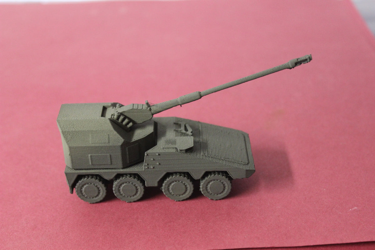 1-87TH SCALE 3D PRINTED BUNDESWEHR RCH 155 (Remote Controlled Howitzer ...