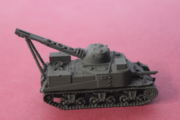 1-87TH SCALE 3D PRINTED WW II U.S.ARMY M31 ARMORED RECOVERY VEHICLE