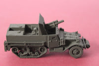 1-72NDSCALE 3D PRINTED WW II U.S.ARMY T-30 75MM GUN HALF TRACK