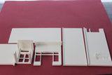 1-87TH HO SCALE 3D PRINTED 1950'S PRINT SHOP DESIGN AND 1 PRINT ROOF INCLUDED