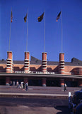 1-160TH N SCALE 3D PRINTED PAN PACIFIC AUDITORIUM LOS ANGELUS, CA DESIGN AND 1 PRINT