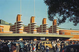 1-160TH N SCALE 3D PRINTED PAN PACIFIC AUDITORIUM LOS ANGELUS, CA DESIGN AND 1 PRINT