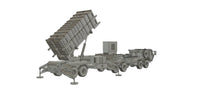 1-72ND SCALE 3D PRINTED ISRAELI-HAMAS WAR "IRON DOME" MIM 104 PATRIOT MISSILE SYSTEM TRAILER ONLY