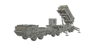 1-72ND SCALE 3D PRINTED ISRAELI-HAMAS WAR "IRON DOME" MIM 104 PATRIOT MISSILE SYSTEM TRAILER ONLY
