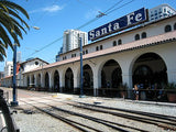 1-160TH N SCALE 3D PRINTED SANTE FE RAILROAD STATION, SAN DIEGO, CA