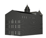 1-87TH SCALE 3D PRINTED SUMTER OPERA HOUSE FACADE SUMTER, SOUTH CAROLINA DESIGN AND 1 PRINT