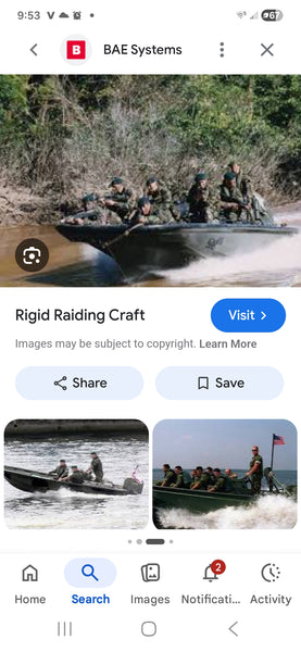 1-72ND SCALE 3D PRINTED BRITISH ROYAL NAVY MARINE COMMANDO RIGID RAIDE ...