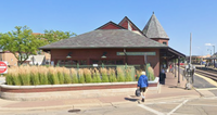 1-160TH N SCALE 3D PRINTED ARLINGTON HEIGHTS, IL METRA STATION DESIGN AND 1 PRINT