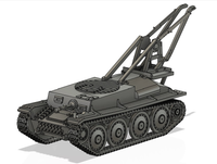 1-72ND SCALE 3D PRINTED BERGEPANZER 38 RECOVERY TANK