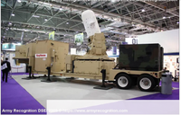 1-87TH SCALE 3D PRINTED U.S. ARMY CENTURION PHALANX C-RAM ON TRAILER
