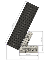 1/87TH HO SCALE BUILDING 3D PRINTED KIT CHICAGO & NORTHWESTERN RAILROAD DEPOT