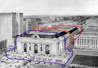 1-160TH N SCALE 3D PRINTED GRAND CENTRAL TERMINAL NEW YORL CITY MODERN DESIGN AND PRINT