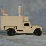 1-48TH SCALE 3D PRINTED U.S. ARMY HUMVEE COMMS DESIGN AND 1 PRINT
