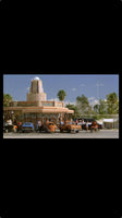 1-24TH SCALE 3D PRINTED "THE WRATH MOVIE" BIG KAY'S BURGERS DRIVE IN DESIGN AND 1 PRINT