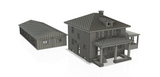 1/160TH N SCALE 3D PRINTED HOME 1223 Wall St. Port Huron MI