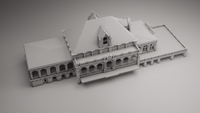 1-87TH HO SCALE 3D PRINTED PENNSYLVANIA RAILROAD NORTH PHILADELPHIA STATION