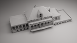 1-87TH HO SCALE 3D PRINTED PENNSYLVANIA RAILROAD NORTH PHILADELPHIA STATION