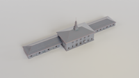 1-87TH HO SCALE 3D PRINTED NORTHERN PACIFIC RR HELENA MONTANA DEPOT