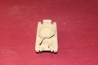 1/72ND SCALE 3D PRINTED WW II BRITISH CRUSADER II WITH MACHINE GUN