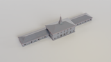 1-160TH N SCALE 3D PRINTED NORTHERN PACIFIC RR HELENA MONTANA DEPOT