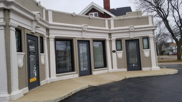 1-87TH HO SCALE 3D PRINTED GAS STATION #2 IN KENOSHA, WI