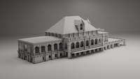 1-87TH HO SCALE 3D PRINTED PENNSYLVANIA RAILROAD NORTH PHILADELPHIA STATION