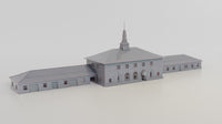 1-87TH HO SCALE 3D PRINTED NORTHERN PACIFIC RR HELENA MONTANA DEPOT