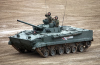 1-72ND SCALE 3D PRINTED UKRAINE INVASION RUSSIAN BMP-3 INFANTRY FIGHTING VEHICLE