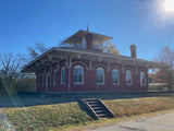 1-87TH HO SCALE 3D PRINTED BUFFALO, UNION, AND CAROLINA RAILROAD DEPOT, BUFFALO, SC