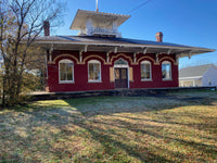 1-87TH HO SCALE 3D PRINTED BUFFALO, UNION, AND CAROLINA RAILROAD DEPOT, BUFFALO, SC