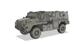 1-87TH SCALE 3D PRINTED AUSTRALIAN BUSHMASTER MRAP PROTECTED MOBILITY VEHICLE
