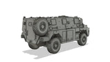 1-72ND SCALE 3D PRINTED AUSTRALIAN BUSHMASTER MRAP PROTECTED MOBILITY VEHICLE