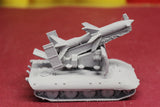 1-72ND SCALE 3D PRINTED WW II GERMAN E-100 WITH RHEINTOCHTER R1 MISSILE