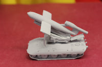 1-87TH SCALE 3D PRINTED WW II GERMAN E-100 WITH V1 FLYING BOMB