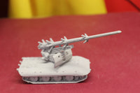 1-72ND SCALE 3D PRINTED WW II GERMAN E-100 WITH LONG RANGE MISSILE