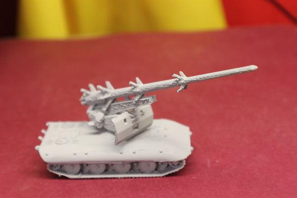 1-87TH SCALE 3D PRINTED WW II GERMAN E-100 WITH LONG RANGE MISSILE