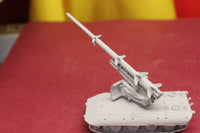 1-87TH SCALE 3D PRINTED WW II GERMAN E-100 WITH LONG RANGE MISSILE