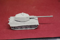 1-87TH SCALE 3D PRINTED WW II GERMAN E-75 WITH LATE TURRET