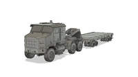 1-87TH SCALE 3D PRINTED OSHKOSH M1070 U.S.ARMY TANK TRANSPORTER UNIT